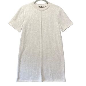 Zara Shirt Dress Womens Medium Short Soft Knit